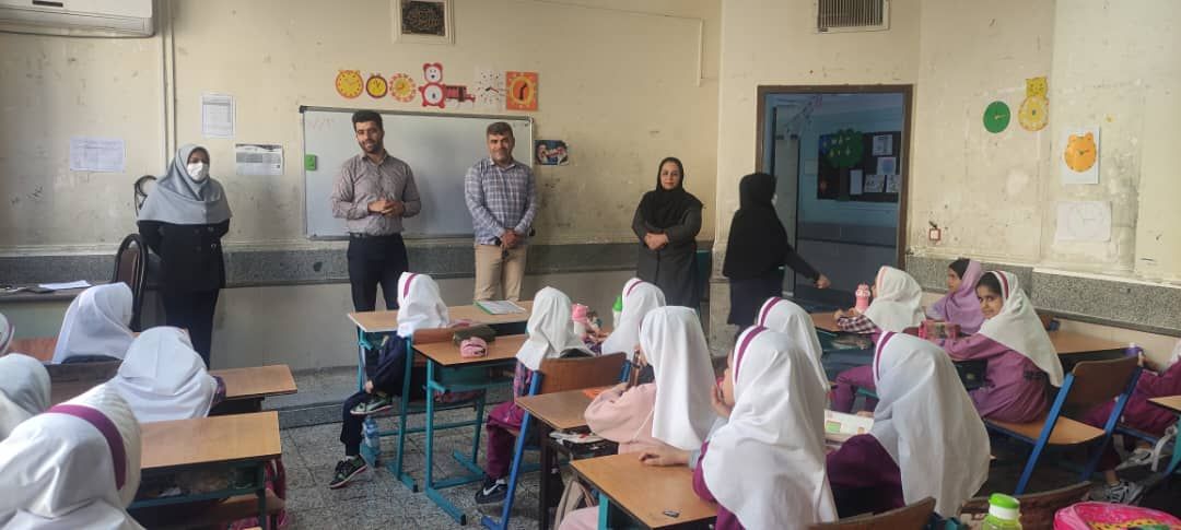 بازدید تیم سلامت شبکه بهداشت و درمان از مدارس شهرستان باشت